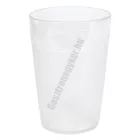 Polikarbonát pohár,  250 ml, áttetsző (törhetetlen) Pujadas