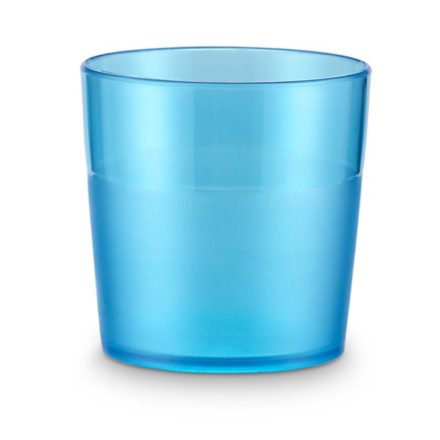 Polikarbonát pohár átlátszó 170 ml (törhetetlen), kék