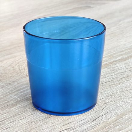 Polikarbonát pohár átlátszó 170 ml (törhetetlen), kék