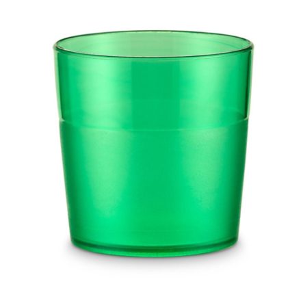 Polikarbonát pohár átlátszó 170 ml (törhetetlen), zöld