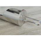 Lisztlapát 1,7 liter, 37 cm, rozsdamentes, Pujadas