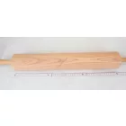 Nyújtófa, fix nyéllel, hasznos felület: 60 cm átmérő: 10 cm
