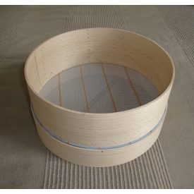 Szita, 20 cm, fakeret, műanyag háló