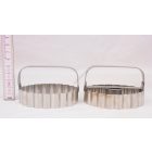 Linzerkiszúró, alsó-felső, 8 cm, rozsdamentes