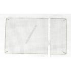 Gitterrács, cukrászati, 295×495 mm, rozsdamentes