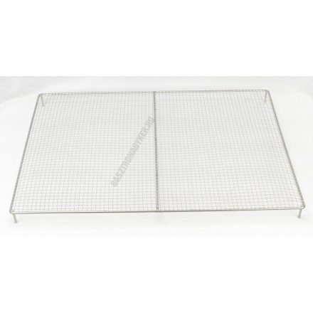 Gitterrács, cukrászati, 450×620 mm, rozsdamentes