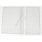 Gitterrács, cukrászati, 450×620 mm, rozsdamentes