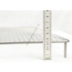 Gitterrács, cukrászati, 450×620 mm, rozsdamentes