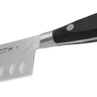 Arcos Riviera kovácsolt japán kés, fekete szegecselt nyél, 18 cm rovátkolt penge