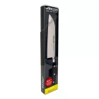 Arcos Riviera kovácsolt japán kés, fekete szegecselt nyél, 18 cm rovátkolt penge