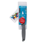 Arcos Colour Prof hámozókés, 8 cm penge, csúszásmentes gumírozott nyél