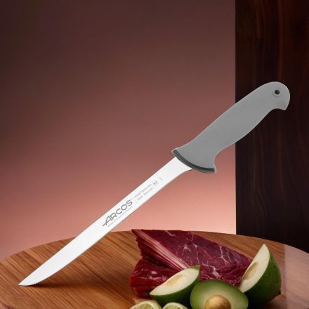 Arcos Colour Prof filézőkés, 20 cm flexibilis penge, csúszásmentes markolat, színkódos