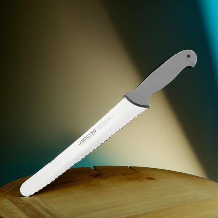 Arcos Colour Prof szeletelőkés, 25 cm hullámos penge, csúszásmentes markolat, színkódos