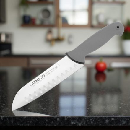 Arcos Colour Prof japán kés, 18 cm penge, csúszásmentes markolat, színkódos