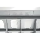 Aluplast állvány 4 polccal, 180 cm magas, 40 cm mély