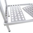 Aluplast állvány 4 polccal, 200 cm magas, 40 cm mély