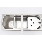 Tartályos fagylaltkanál-mosó