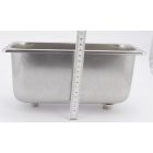 Tartályos fagylaltkanál-mosó