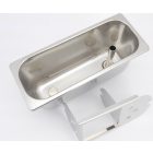 Tartályos fagylaltkanál-mosó