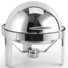Chafing, kerek, roll-top, 47,5×52×46,5 mm