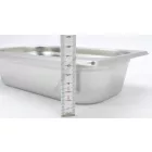 GN edény, 1/4 65 mm, 1,8 l, rozsdamentes