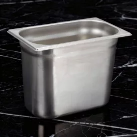 GN edény, 1/4 200 mm, 5,5 l, rozsdamentes