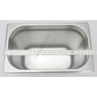 GN edény, 1/4 200 mm, 5,5 l, rozsdamentes