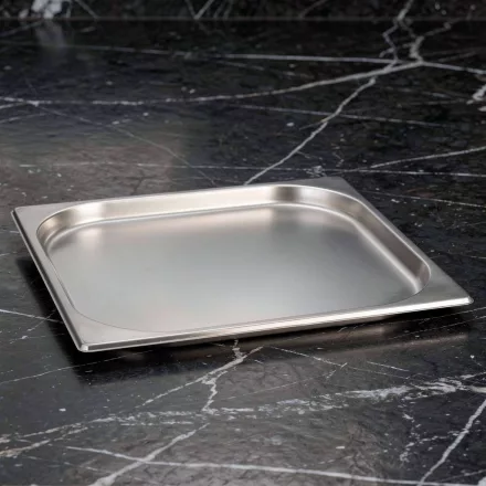 GN edény, 2/3 20 mm, 1,5 l, rozsdamentes