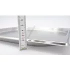 GN edény, 2/3 20 mm, 1,5 l, rozsdamentes