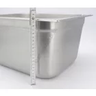 GN edény, 2/3 200 mm, 18 l, rozsdamentes