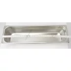 GN edény, 2/4 100 mm, 6,5 l, rozsdamentes