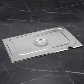 GN 1/1 fedő kanálkivágással, rozsdamentes