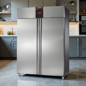   Teleajtós fagyasztó, rozsdamentes külső-belső,  nettó 1300 liter AF14PKMBT