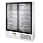 Csúszó üvegajtós hűtővitrin több színben, bruttó 1200 literes