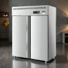 Kétajtós rozsdamentes hűtőszekrény 1300 l, KH-GN1410TN