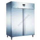 Kétajtós rozsdamentes hűtőszekrény 1300 l, KH-GN1410TN