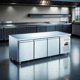 3 ajtós hűtött munkaasztal KH-GN3100TN