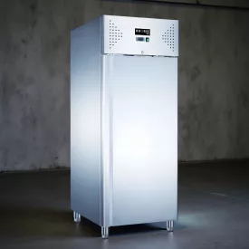Teleajtós rozsdamentes hűtőszekrény 650 l, KH-GN650TN