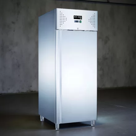 Teleajtós rozsdamentes hűtőszekrény 650 l, KH-GN650TN
