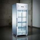 KHORIS Rozsdamentes hűtővitrin 650 l