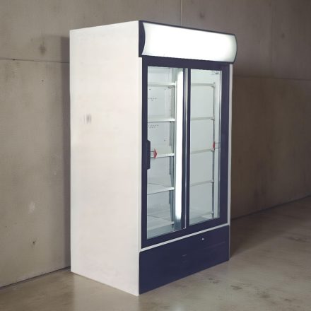 Csúszó üvegajtós, felépítményes hűtővitrin 686 liter KH-VC1100 GDSCCA (USS 1100 DSCL)