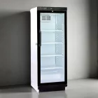 Üvegajtós hűtővitrin 260 literes