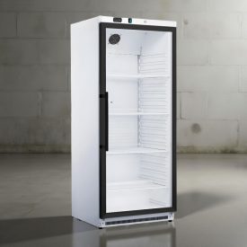   Üvegajtós hűtőszekrény rozsdamentes külső, statikus, 595 liter, KH-XR600G-H6C-S-S