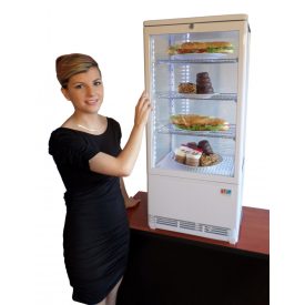 Hűtött 78 literes bemutatóvitrin RT 79