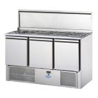 Salátahűtő 3 ajtóval GN 1/1 1380×700×880 mm SL03EKO