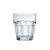 Rock Bar üdítős, vizespohár, 200 ml, temperált üveg, szilánkmentes törés