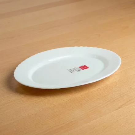 Ebro ovális sültes tál, 36 cm, opál üveg