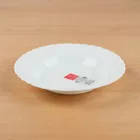 Ebro mélytányér, 23 cm, opál üveg