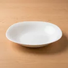 Parma fehér mélytányér, 23x23 cm, 600 ml, opál üveg