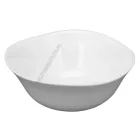 Parma fehér tálka, 14x14 cm, 500 ml, opál üveg